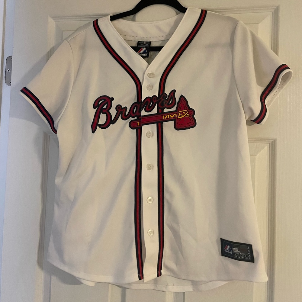 Atlanta Braves Jersey - White - Heyward - Youth XL